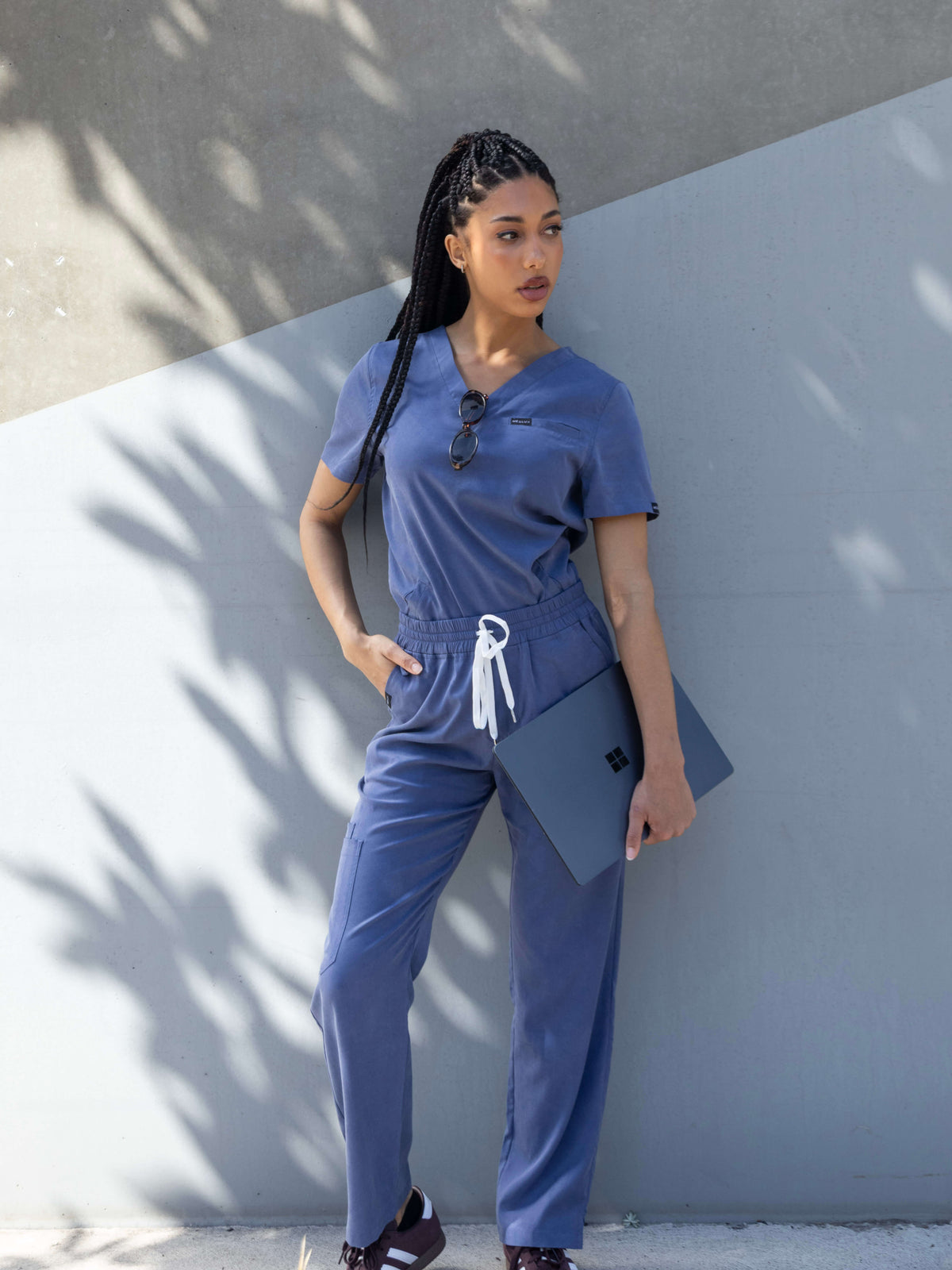 Slate Blue Scrubs